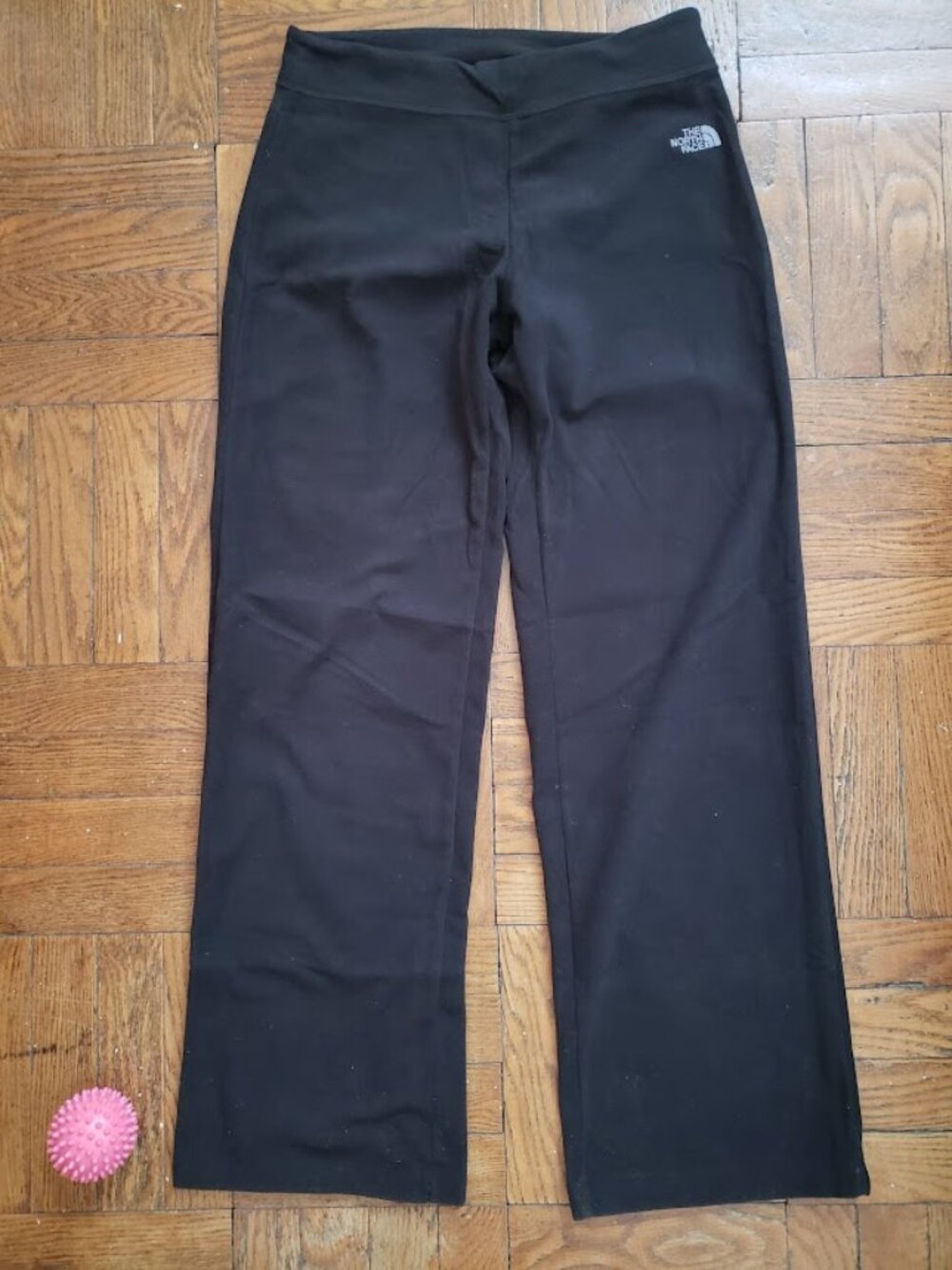 The North Face Fleece Pants Vintage Women's Black drawstring waist New size SP